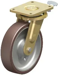 Produktfoto 1 von LS-GB 250K-RI2 BLICKLE Stahlgeschweißte Schwerlast-Bockrolle mit Stahlfeder