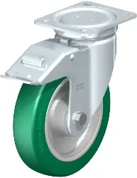 LU-GST 200K-FI BLICKLE Stahlblech-Lenkrolle, schwere, geschlossene Ausf.