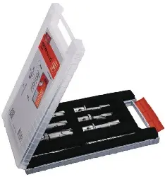 Produktfoto 1 von 63127086040 Kernbohrer-Set Quick-In, 8-tlg Ø 12/14/16/18/20/22 mm -FEIN-