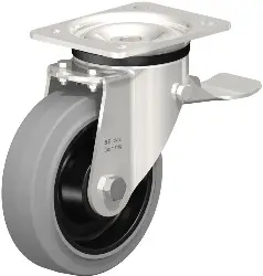 Produktfoto 1 von LKX-POEV 160KD-ST-SG BLICKLE Edelstahl-Schwerlast-Lenkrolle