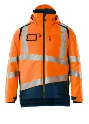 Produktfoto 1 von 19335-231-14445XL MASCOT Winterjacke, CLIMASCOT, High Vis orange/petrol, Gr.5XL