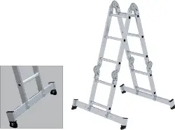 Produktfoto 1 von 31312 Aluminium-Vielzweckleiter 4 x 3 Sprossen