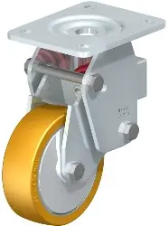 Produktfoto 1 von BHF-ALTH 125K-3-FA BLICKLE Stahlblech-Bockrolle, Schwerlast-Ausführung
