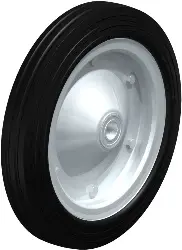 Produktfoto 1 von V 350/25-75K BLICKLE Rad mit Standard-Vollgummireifen u. Stahlblech-Felge