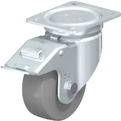 Produktfoto 1 von LU-SE 125K-FI-SG BLICKLE Stahlblech-Lenkrolle, schwere, geschlossene Ausf.