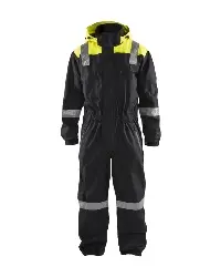 Produktfoto 1 von 678619779933 Winteroverall ungefüttert Schwarz/Gelb D104