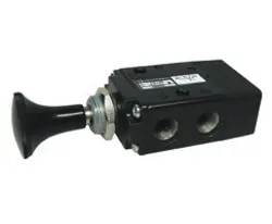 Produktfoto 1 von 03062502 3/2-WV-NC G1/4 Knopf 2-Stell