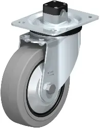 Produktfoto 1 von L-POEV 160XR-CS11-SG-FA BLICKLE Stahlblech-Lenkrolle, mittelschwere Ausführung