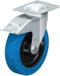 Produktfoto 1 von LE-POEV 200XR-FI-SB BLICKLE Stahlblech-Lenkrolle mit Anschraubplatte