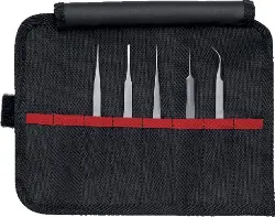 Produktfoto 1 von 92 00 02 Präzisionspinzetten-Set 5-teilig -KNIPEX-
