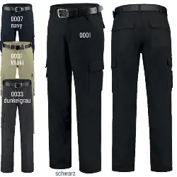 502010DARKGREY51 Bundhose BASIC dunkelgrau, Gr. 51 -TRICORP-