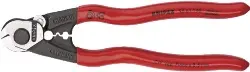 Produktfoto 1 von 95 61 190 KNIPEX-Drahtseilschere