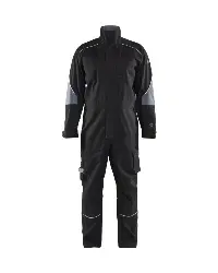 Produktfoto 1 von 606115169994 Flammschutz Overall Schwarz/Grau C60