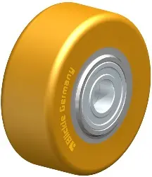 VSTH 100X40/20-44K BLICKLE Rad mit PU-Laufbelag Extrathane, mit Stahl-Radkörper