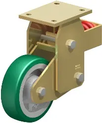 Produktfoto 1 von BSFN-GST 160K BLICKLE Stahlgeschweißte Schwerlast-Bockrolle mit Stahlfeder
