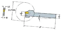 Produktfoto 1 von 151228405 SANDVIK Q-CUT Einsätze
