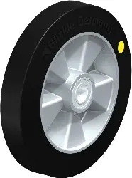 Produktfoto 1 von ALEV 250/25K-EL BLICKLE Schwerlast-Rad mit Elastik-Vollgummireifen EasyRoll