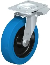 Produktfoto 1 von LE-POEV 200XR-ST-SB BLICKLE Stahlblech-Lenkrolle mit Anschraubplatte