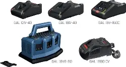 Produktfoto 1 von 1600A01U9L Akku-Ladegerät 14,4 - 18 V GAL 18V6-80 -BOSCH-