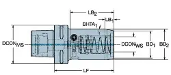 930C4S06066 SANDVIK Coromant Capto® - CoroChuck™ 930
