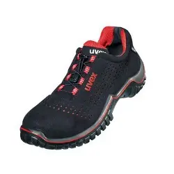 Produktfoto 1 von 6998845 UVEX Sicherheitshalbschuh rot Gr. 45 S1 motion style