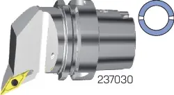 Produktfoto 1 von HA6.KVB.LPA.070-HP Klemmhalter 117,5/35° SVPC/L ISO12164-3 HSKT 63x 70 SWISS