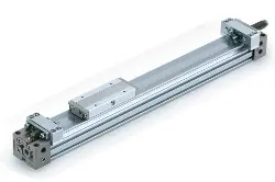 Produktfoto 1 von MY1B25TFG-55LZ SMC Kolbenstangenloser Bandzylinder