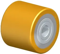 Produktfoto 1 von HTH 82X70/20-70K BLICKLE Gabelhubwagen-Rolle mit PU-Laufbelag Extrathane