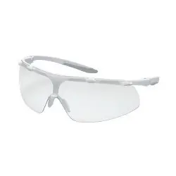 Produktfoto 1 von 9178415 UVEX Brille Super fit weiß/grau, farblos beidseitig suprav