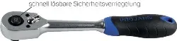 5211 3/8' Umschaltknarre 72Z belastbar bis 245 Nm