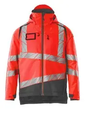 19335-231-222185XL MASCOT Winterjacke, CLIMASCOT, High Vis rot/anthrazit, Gr.5XL