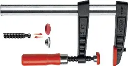 Produktfoto 1 von TGK80 BESSEY-Schraubzwinge mit Rutschsicherung