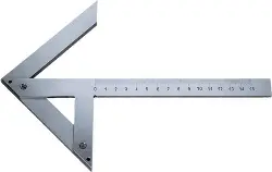 0380106 Zentrierwinkel 250x160 mm HP