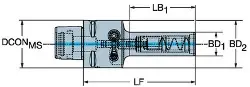 930C4P10135 Coromant Capto® - CoroChuck™ 930
