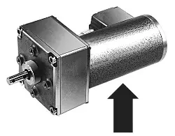 Produktfoto 1 von 43040100 Kondensatormotor 220V/50Hz passend zu Stirnradgetriebe GE/I