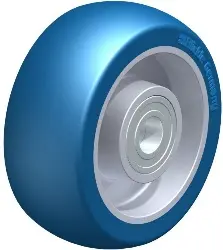 Produktfoto 1 von ALBS 100/15K BLICKLE Rad mit PU-Laufbelag Besthane Soft