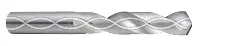 Produktfoto 1 von D5433130 YG1 VHM Spiralbohrer, Ø13X14X77X124mm