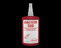 Produktfoto 1 von 88566 LOCTITE 586, Anaerobe Gewindedichtung, hochfest, Farbe: rot, 250ML Flasche