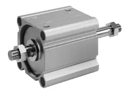 Produktfoto 1 von CDQ2WB125-80DCMZ-X633 SMC Kompaktzylinder