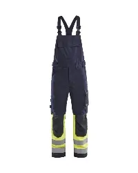 Produktfoto 1 von 288815128933 Multinorm Latzhose Inhärent Navy/ HighVis Gelb C62
