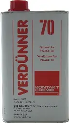 Produktfoto 1 von 74427-AA KONTAKT CHEMIE Verdünner für Plastik 70 VERDÜNNER 70 Kanister 1 L