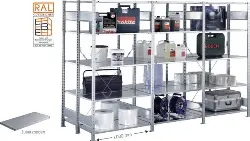 32731 Steck Doppel GR RAL7035 2x6 Bd 2500x1000x(2x300) 150kg