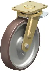 Produktfoto 1 von LS-GB 300K-ST BLICKLE Stahlgeschweißte Schwerlast-Doppel-Bockrolle