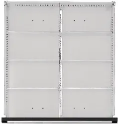 Produktfoto 1 von 901903 Schubl-Einteil-Set 1/2-Teilung für Fronthöhe 180 - 360 mm
