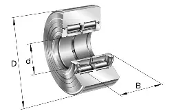 Produktfoto 1 von 0012599030000 INA Stützrolle NNTR80X200X90-2ZL