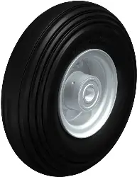 Produktfoto 1 von V 256/20-75K BLICKLE Rad mit Standard-Vollgummireifen u. Stahlblech-Felge