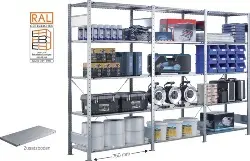 Produktfoto 1 von 17208-B Zusatzboden 150 kg, verzinkt B750 x T800 mm -SCHULTE-