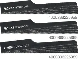 Produktfoto 1 von 9034P-032/5 Stichsägeblätter, VPE = 5 St. 32 ZpZ, 9034P-032/5 - HAZET -