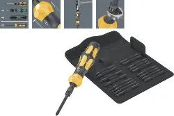 Produktfoto 1 von 05018110001 Schlagschraubendreher-Satz KK 900 Set 1, 19-teilig -Wera-