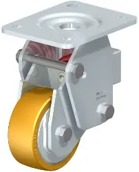 Produktfoto 1 von BHF-ALTH 101K-3-FA BLICKLE Stahlblech-Bockrolle, Schwerlast-Ausführung